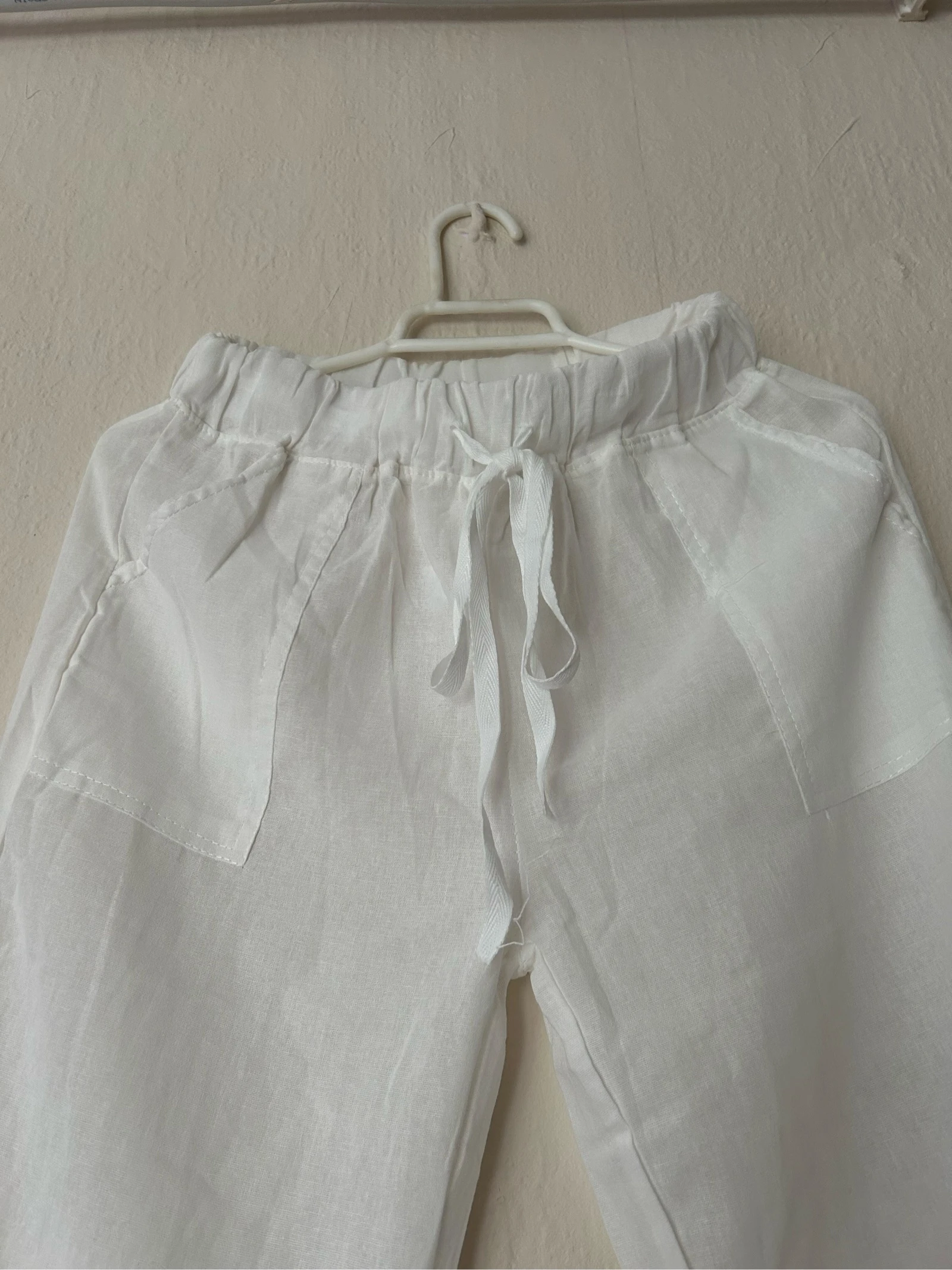 White Lightweight Summer Pants – photo 3